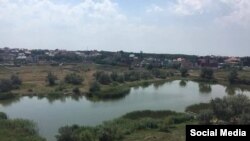 Крижанівський ставок розташований майже в Одесі