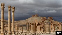 من مدينة تدمر التاريخية في سوريا