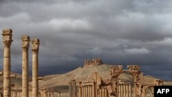 Панорама части Пальмиры незадолго до захвата ее боевиками "Исламского государства"