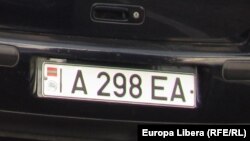 Număr de mașină transnistrean.