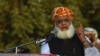 FILE: Maulana Fazlur Rehman, leader of Jamiat Ulma-e Islam (JUI), appears to have won the backing of most opposition parties for his “freedom march” protest.