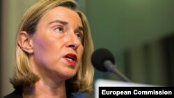 EU foreign policy chief Federica Mogherini