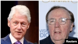 Bivši predsjednik SAD-a Bill Clinton i autor James Patterson u Washingtonu, 18. maj 2015 godine