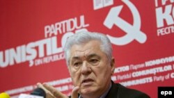 Лидер Партии коммунистов Молдавии Владимир Воронин