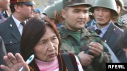 Aziza Abdrasulova, leader of the human rights group Kylym Shamy.