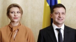 Olena i Volodomir Zelenski