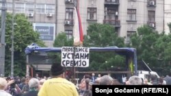 Protest u Beogradu, 4. maj
