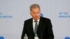 Predsednik Finske Sauli Niinisto u Kijevu, septembar 2019. godine