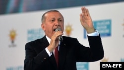 Turkish President Recep Tayyip Erdogan (file photo)