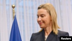 Верховный представитель Евросоюза по вопросам внешней политики и европейской безопасности Федерика Могерини