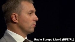 Vladislav Gribincea la o dezbatere în studioul Europei Libere