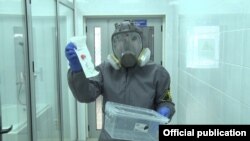 Акс аз озомишгоҳе дар Қирғизистон