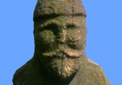 Скульптура половецького воїна 12-го століття, Луганськ