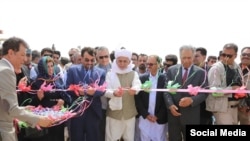 آرشیف، افتتاح کار بند کمال خان توسط محمد اشرف غنی رئیس جمهور افغانستان