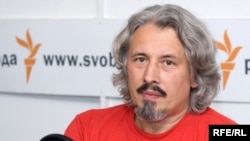 Владимир Сорокин в студии Радио Свобода, 2008 год