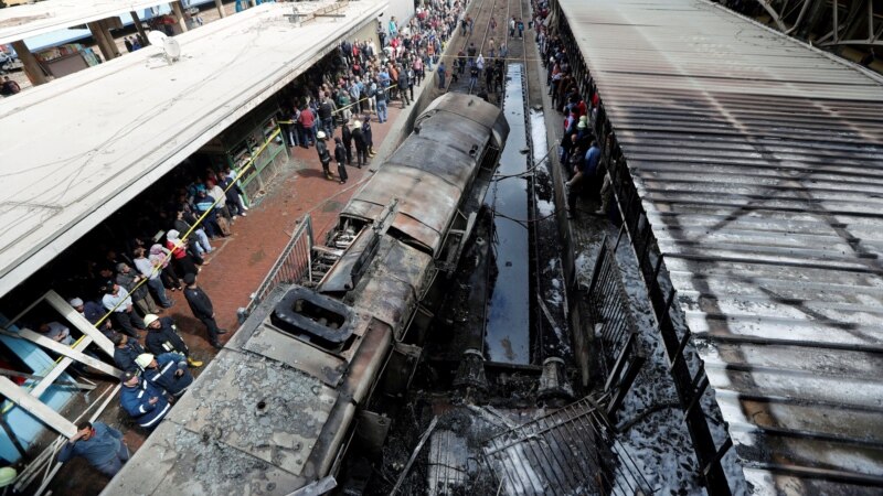 Kajro: Së paku 25 të vdekur nga zjarri në stacionin e trenit 