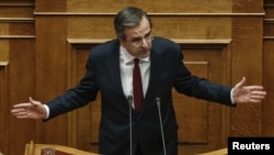 Грчкиот премиер Антонис Самарас 