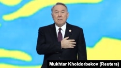 Kazakh President Nursultan Nazarbaev