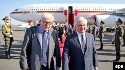  Edward Nalbandian və Frank-Walter Steinmeier 