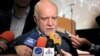 Bijan Namdar-Zanganeh, Iran's Oil Minister, speaking to reporters on the sidelines of a ceremony to announce new oil and gas contracts. July 20, 2020. 