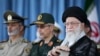 IRAN -- Iranian Supreme Leader Ayatollah Ali Khamenei attends a ceremony in a military academy, in Tehran, June 30, 2018