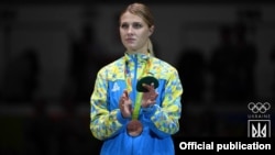 Українська бронзова призерка Олімпійських ігор у Ріо-де-Жанейро Ольга Харлан, 8 серпня 2016 року