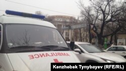 Машина скорой помощи в Алматы.
