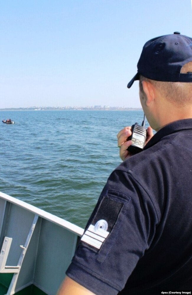 Морские пограничники несут службу вблизи Одессы. Фото Регионального управления Морской охраны ГПСУ