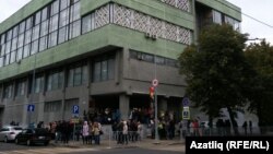 Мөштәри урамындагы студентлар ашханәсендә эвакуация