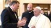 Milorad Dodik u razgovoru sa papom Franjom, Vatikan