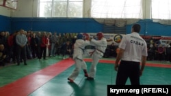 Соревнования по рукопашному бою на приз командования Черноморского флота России