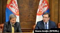 Han u društvu Vučića na sednici Vlade Srbije