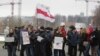 Акцыя супраць міліцэйскага гвалту, арганізаваная Анатолем Лябедзькам, Менск, 30 студзеня 2016 году