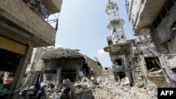 Город Хомс в Сирии (к северу от Дамаска)