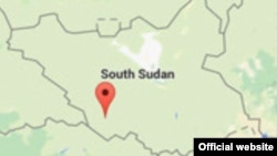 Оңтүстік Судан картасы. (Көрнекі сурет).