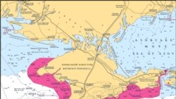 Морской режимный объект вокруг оккупированного Крыма (Скрин с официального сайта https://hydro.gov.ua)