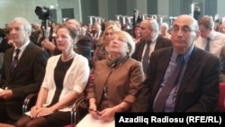 Leyla Yunus Almaniyada İnsan haqları mükafatının təqdim olunması mərasimində