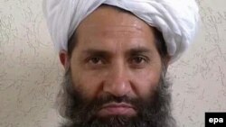 The leader of the Afghan Taliban, Haibatullah Akhundzada