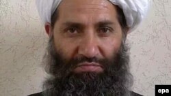 The leader of the Afghan Taliban, Haibatullah Akhundzada