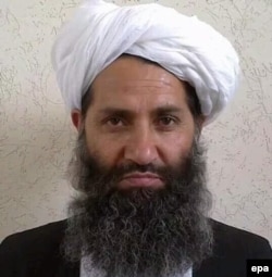 Afghan Taliban leader Mullah Haibatullah Akhundzada (undated)