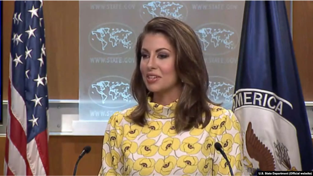 U.S. state department spokeswoman Morgan Ortagus