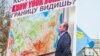 Демонстрация в США против аннексии территорий Россией