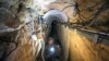 Один из тоннелей, используемый боевиками ХАМАС для атак на объекты в Израиле