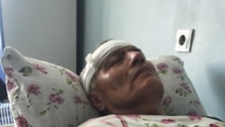 Kadyr Yusupov in hospital after attempting to commit suicide.