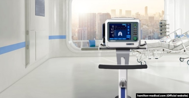 Приміром, апарати швейцарської фірми Hamilton, які з початку епідемії закуповують українські лікарні, коштують до 1,5 млн гривень