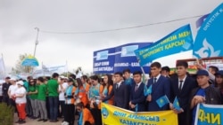 Акция в Шымкенте против «нетрадиционных» религиозных течений.