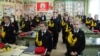 Вучні адной са школаў у Луганску пачынаюць навучальны год, верасень 2019