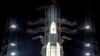 Космический аппарат "Чандраян-2" на стартовой площадке 