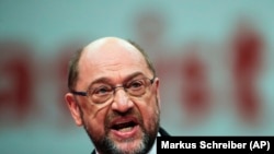 Martin Schulz ieri la Congresul PSD de la Berlin