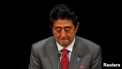 Премьер-министр Японии Синдзо Абэ.